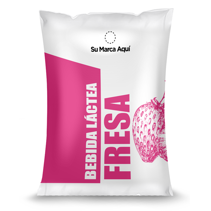 Bebida láctea fresa