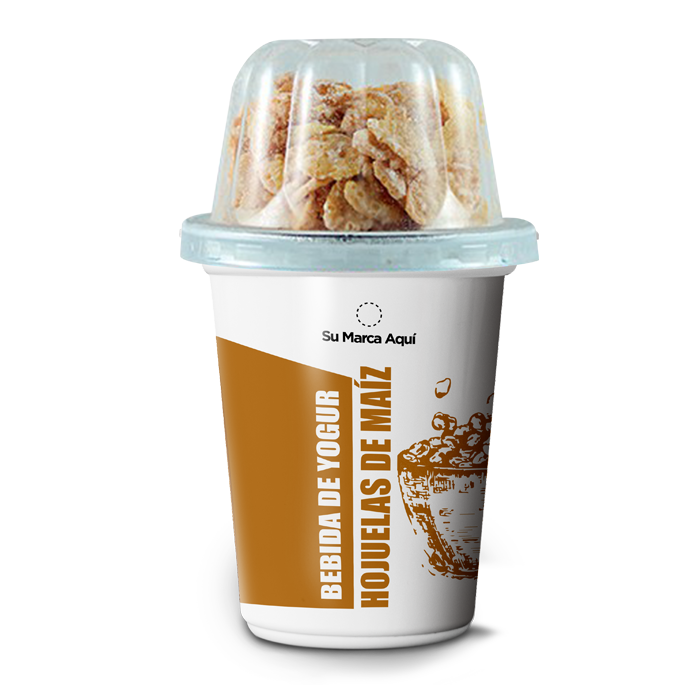 Bebida de yogurt con cereal